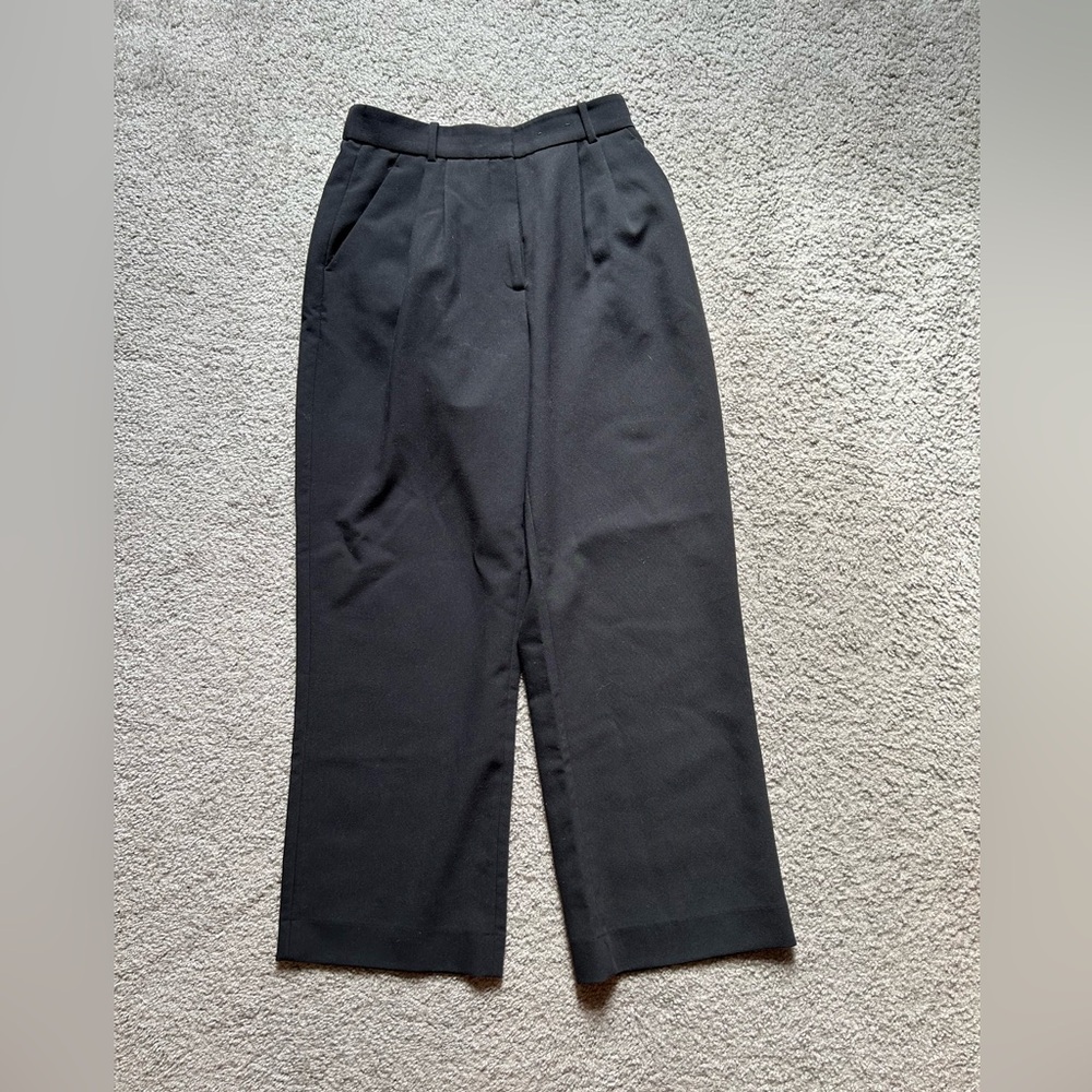 A&F Sloane Tailored Wide Leg Pant, Curve Love 10R
